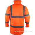 Custom Logo High Visibility Winter Safety Jacket